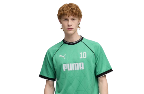 Kid wearing sports jersey